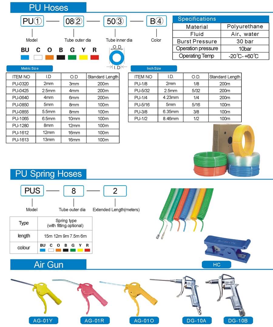 PU Tube Air Gun