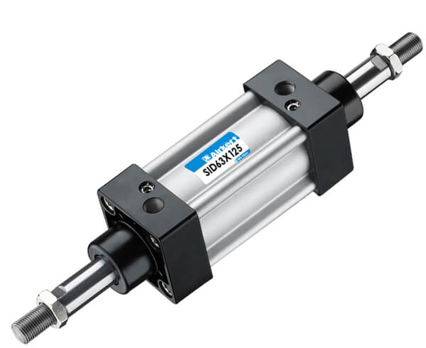 SI double shaft ISO 6431 air cylinder