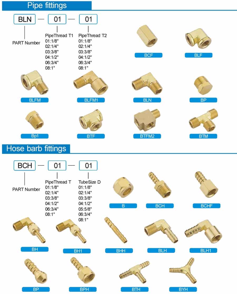 Brass Pipe Fittings Ningbo Airkert Machinery Co Ltd