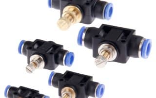 Pneumatic plastic fittings