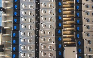 pneumatic solenoid valve body