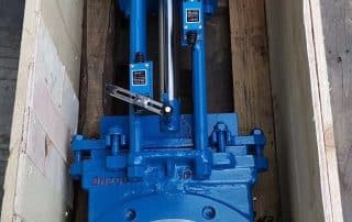 pneumatic gate valve