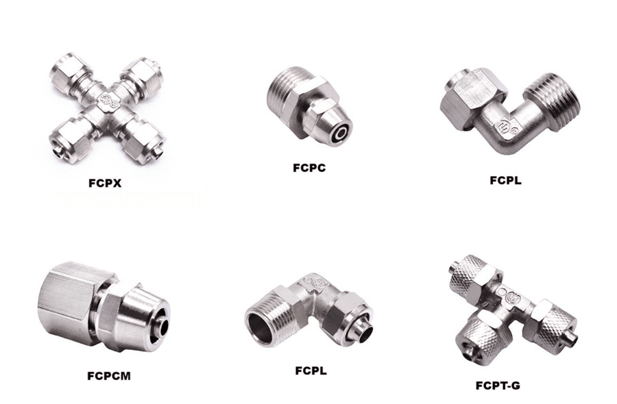 BRASS ferrule compression fittings 02