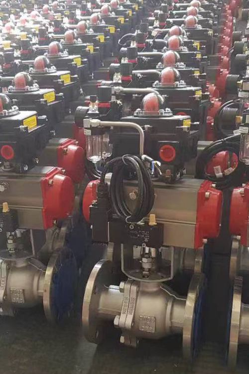 pneumatic actuated ball valves manufacturer