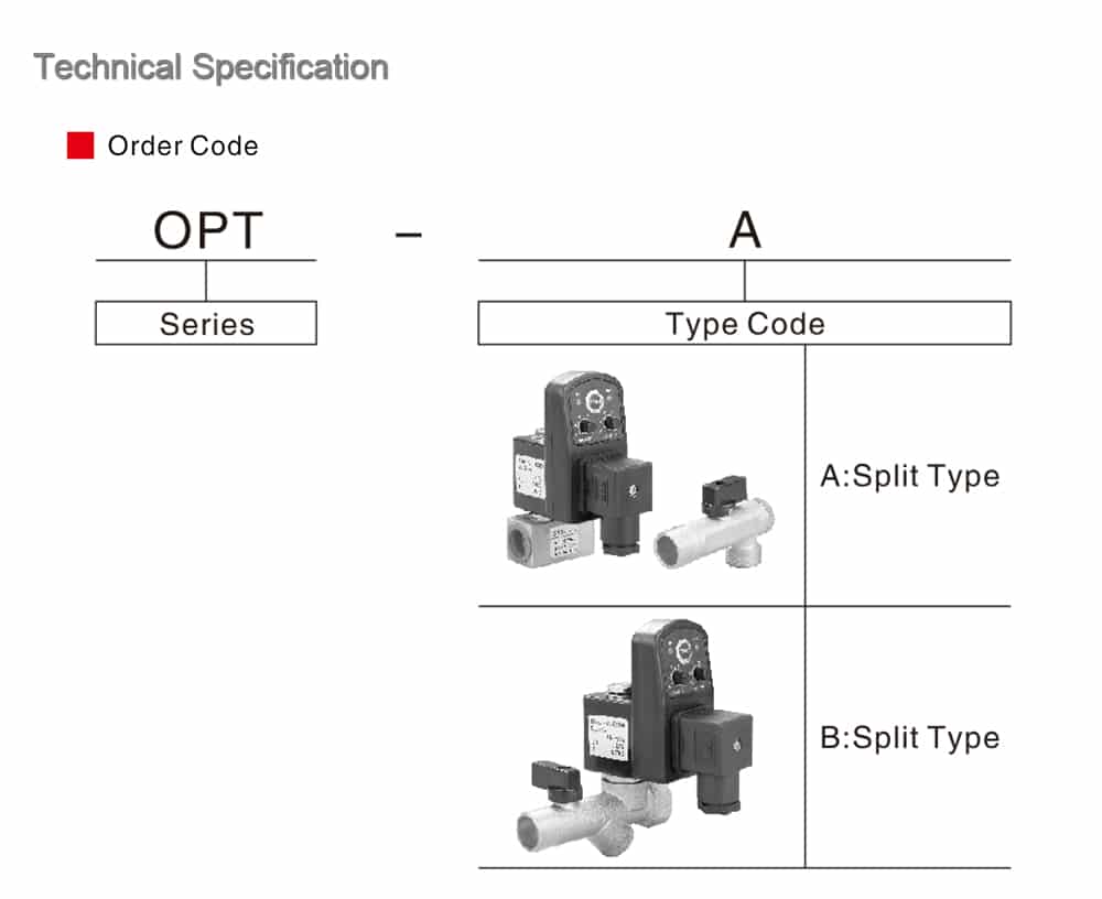 electronic drain valve 