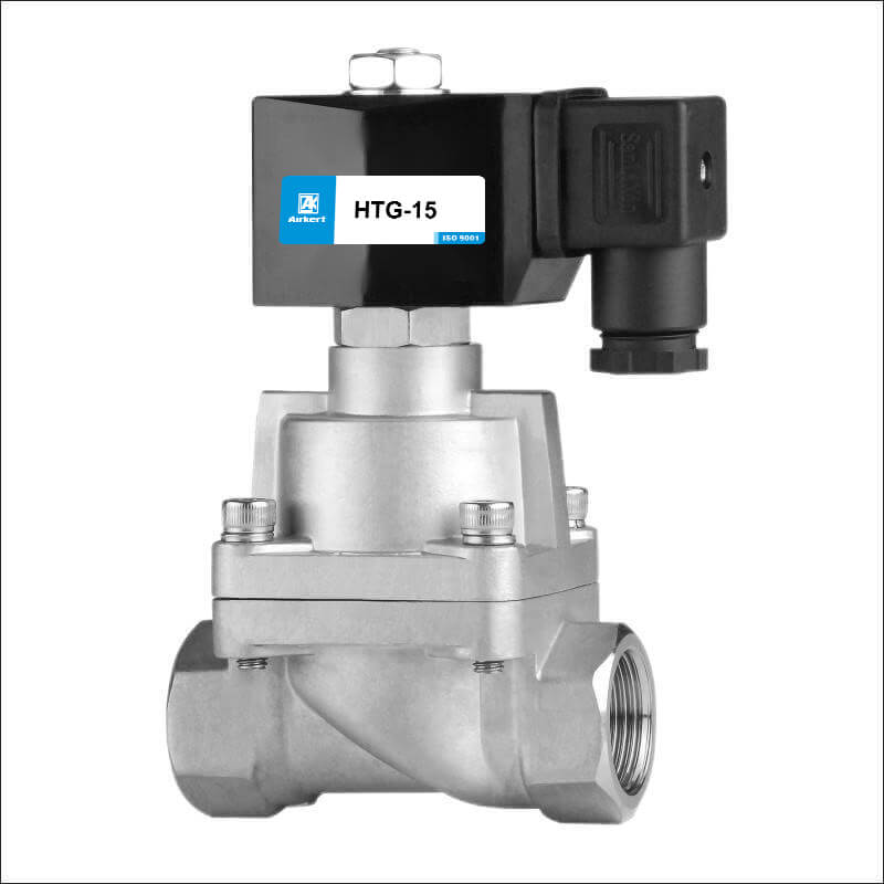 AIRKERT Stainless Steel super high pressure solenoid valve