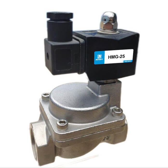 HMG SS304 CF8 Stainless steel high pressure solenoid valve