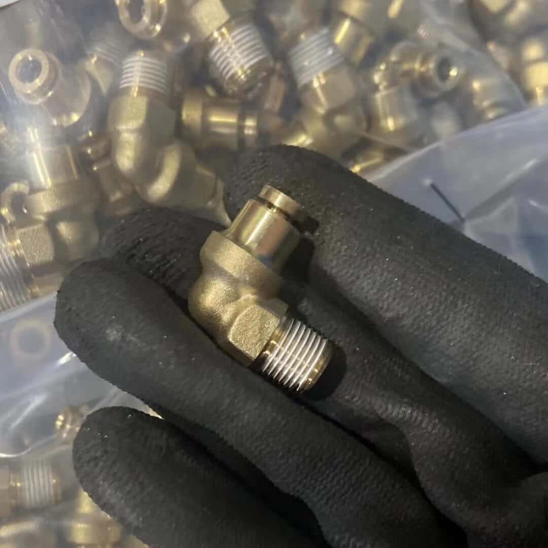 DOT BRASS ELBOW FITTINGS