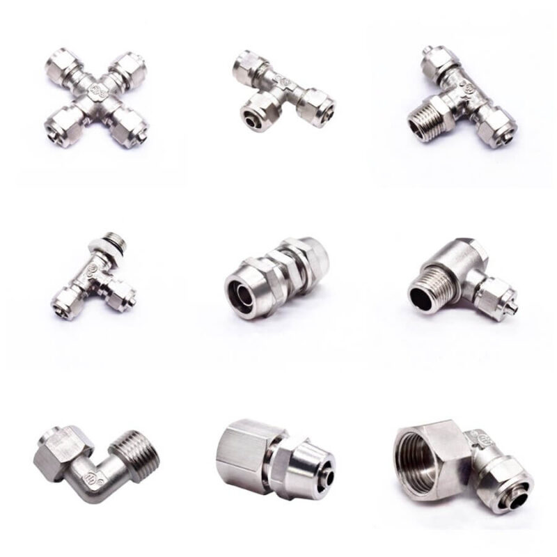 Brass ferrule compression fittings Ningbo Airkert Machinery Co., Ltd