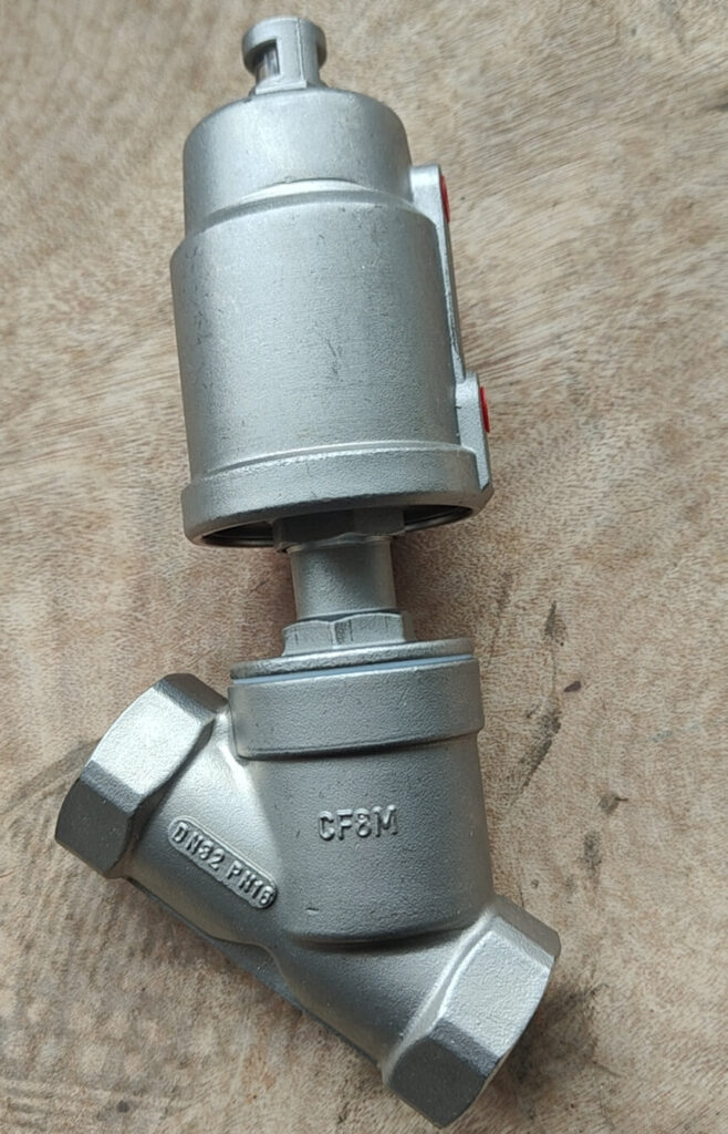 FULL stainless steel angle seat valve