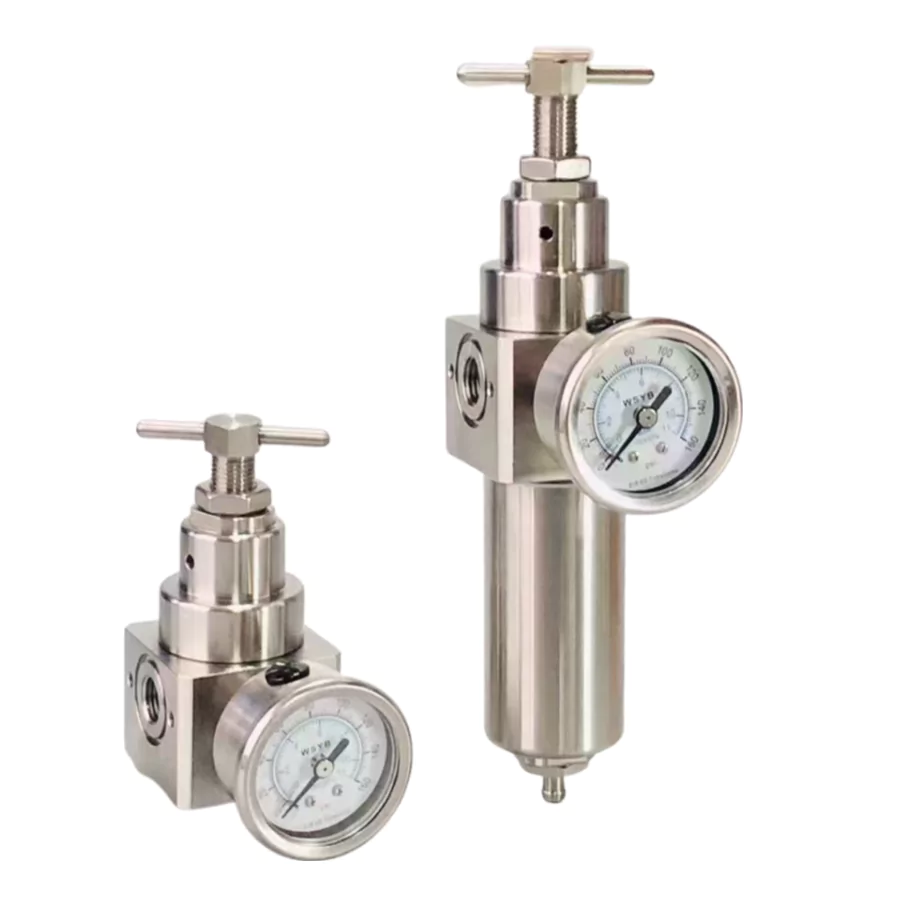 stainless-steel-high-pressure-air-regulator-white