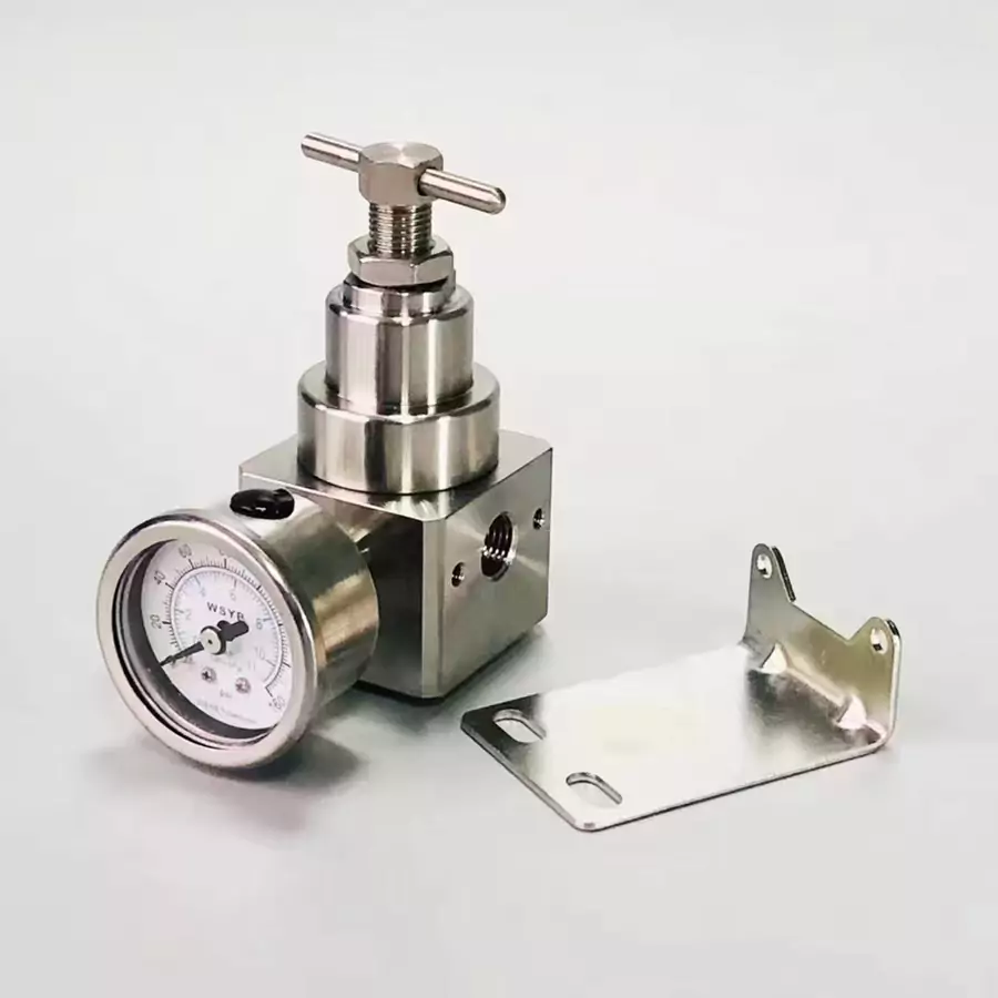 stainless-steel-high-pressure-air-regulator-with-bracket
