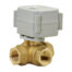 3 way brass motorized ball valve