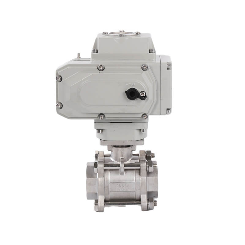 Electric Actuated Screwed Ball Valve 009