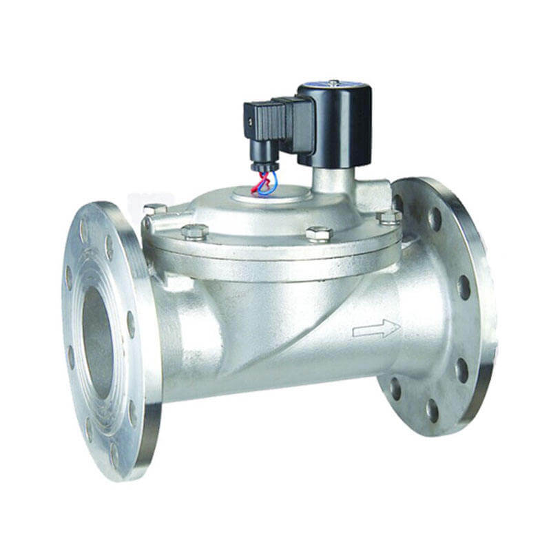 Large Size Stainless Steel Flanged Solenoid Valve