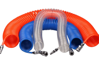 Recoil Spiral Air Hose Polyurethane Spring PU Tube 050