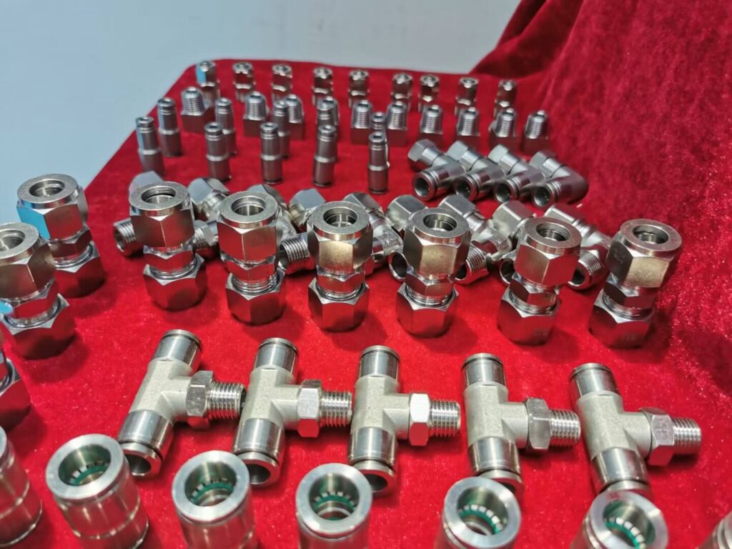 Stainless Steel Push In Push to Connect Fittings