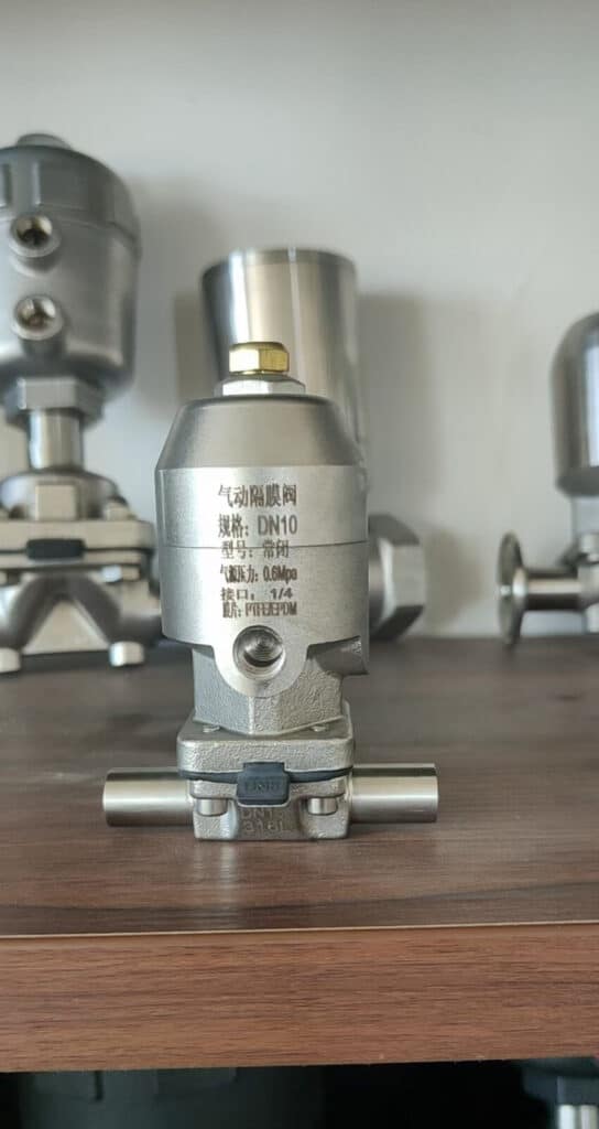 stainless steel pneumatic Diaphragm valves