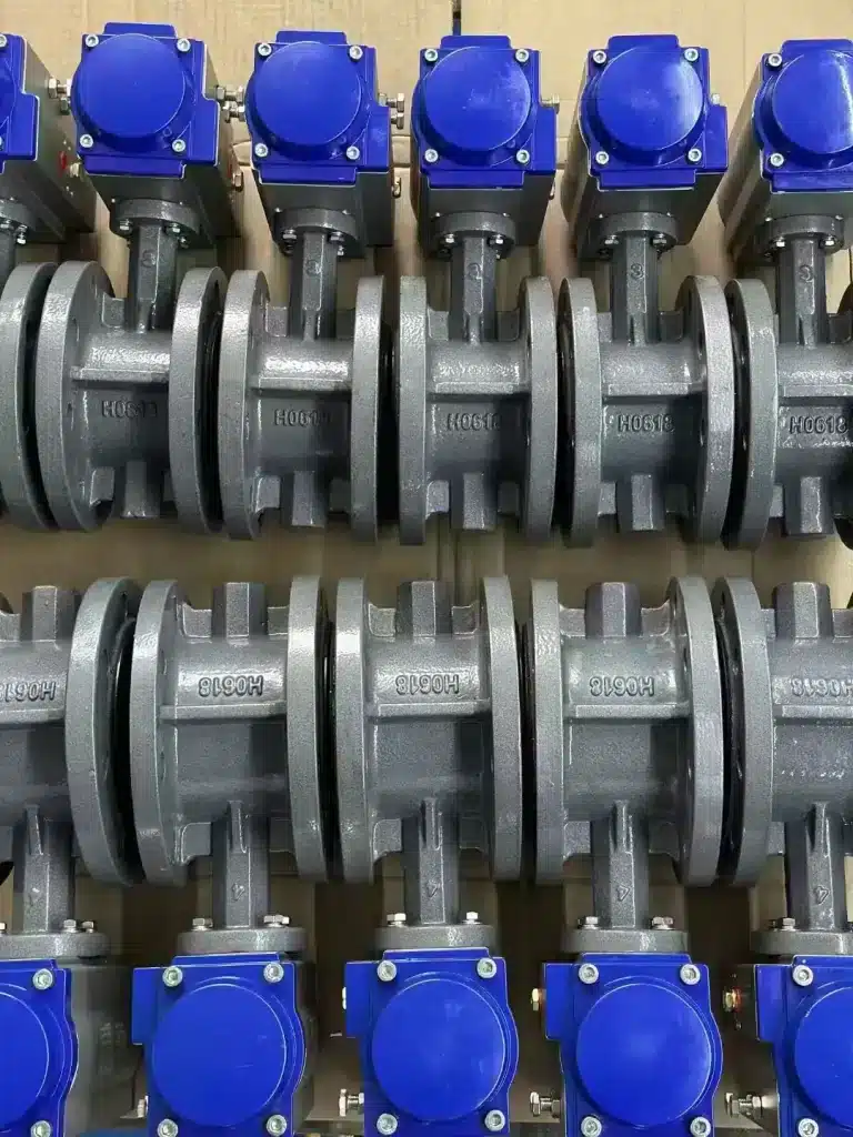 Pneumatic Actuated Butterfly Valve