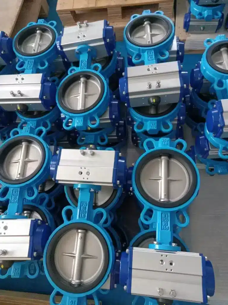 Pneumatic Actuated Butterfly Valve