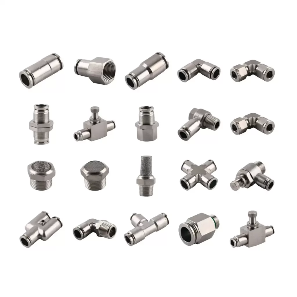 stainless steel one touch push-in fittings
