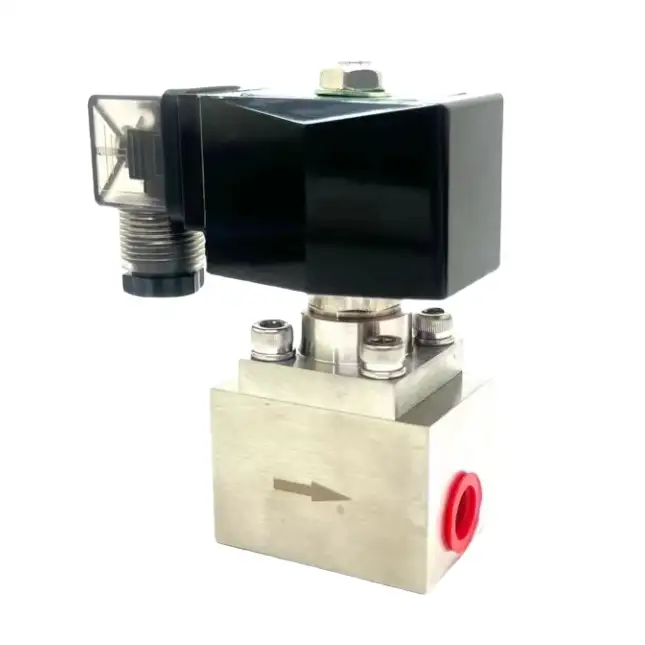 200 bar high pressure solenoid valve