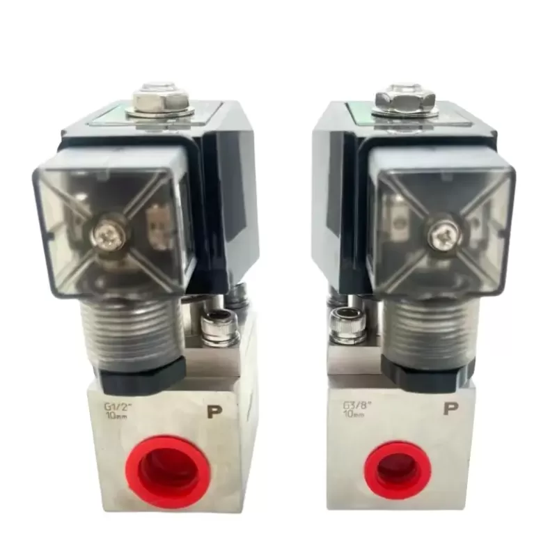 SS High pressure solenoid valve