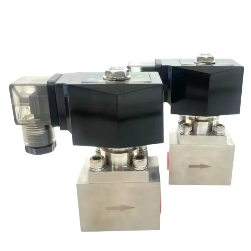 stainless steel high pressure solenoid valve