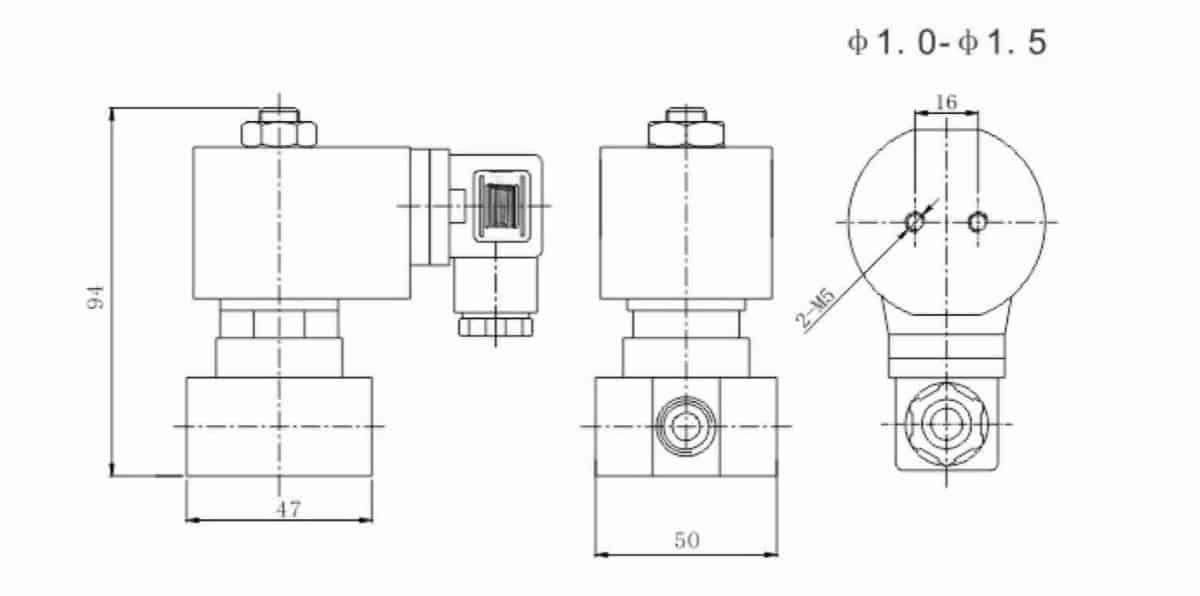 300 bar solenoid valve