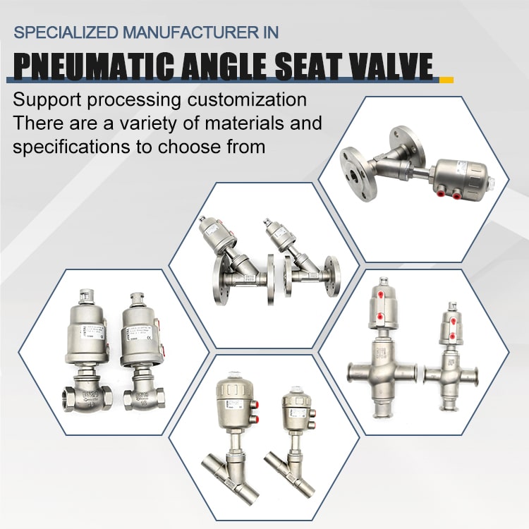 Stainless Steel Welded Angle Seat Valve