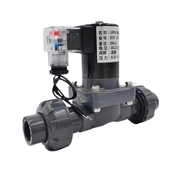 UPVC Union solenoid valves