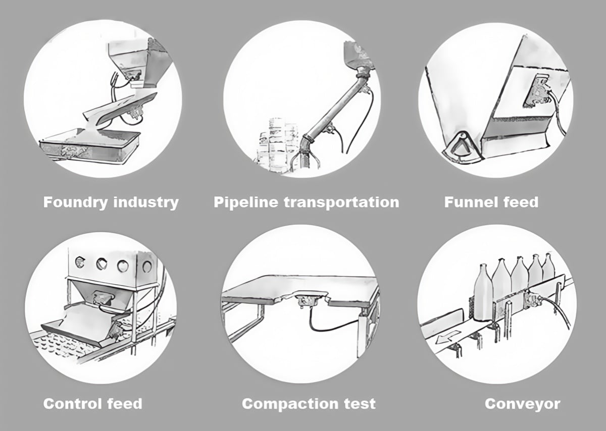 pneumatic air knocker applications