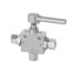 stainless steel 3 way ball valve