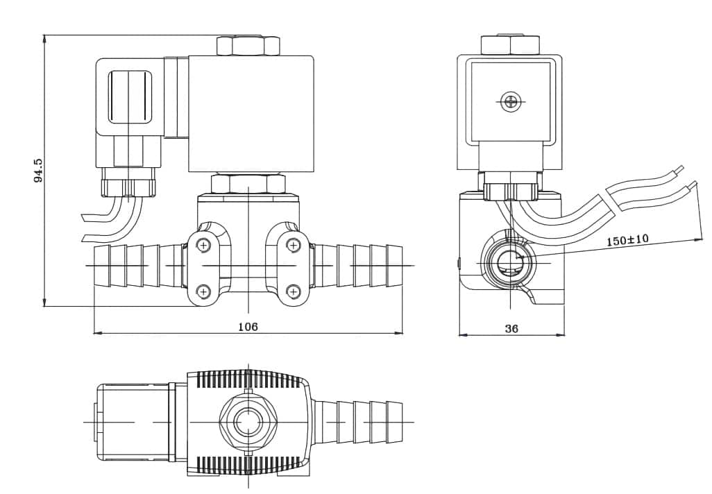 Cummins Ecofit SCR Urea Tank Heating Solenoid Valve 2