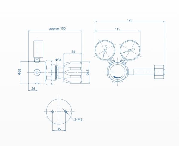 stainless steel pressure regulator