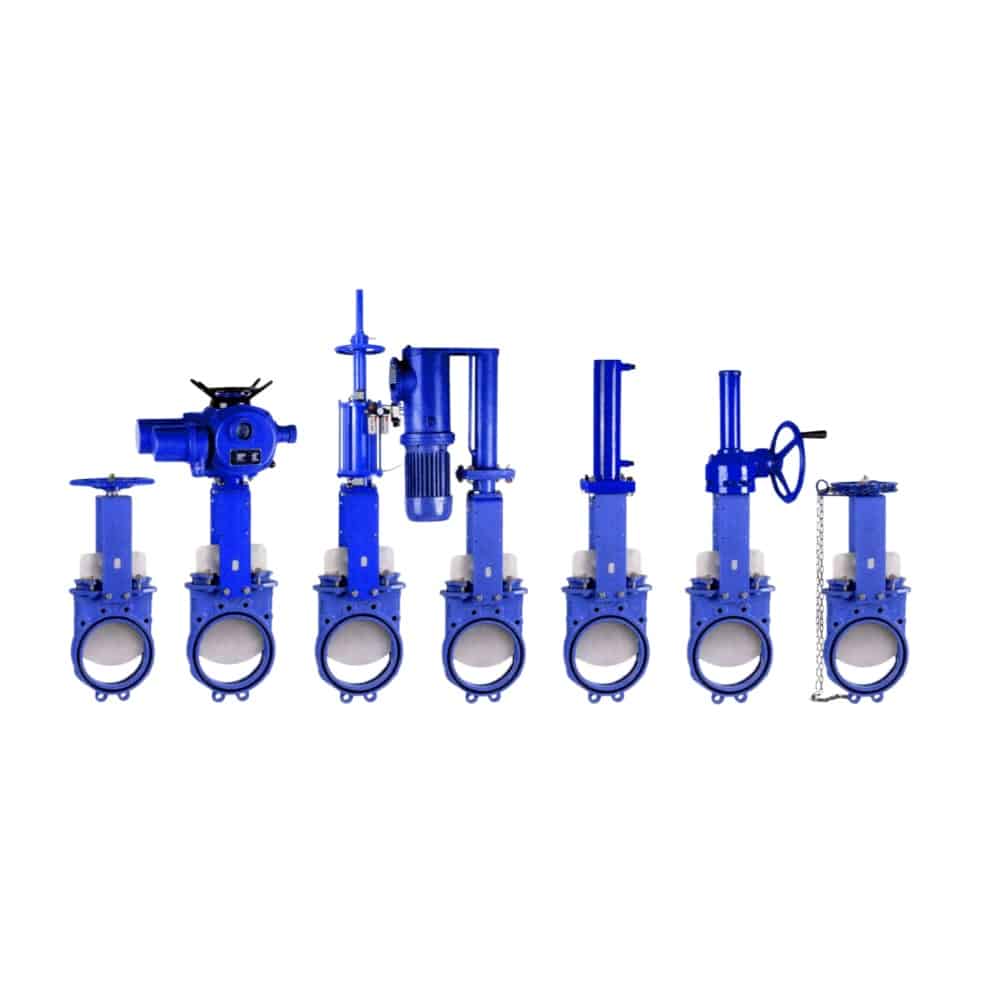 Pneumatic Knift Gate Valve