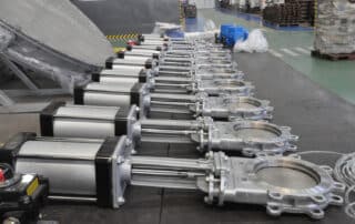 Pneumatic Actuated Knife Valve