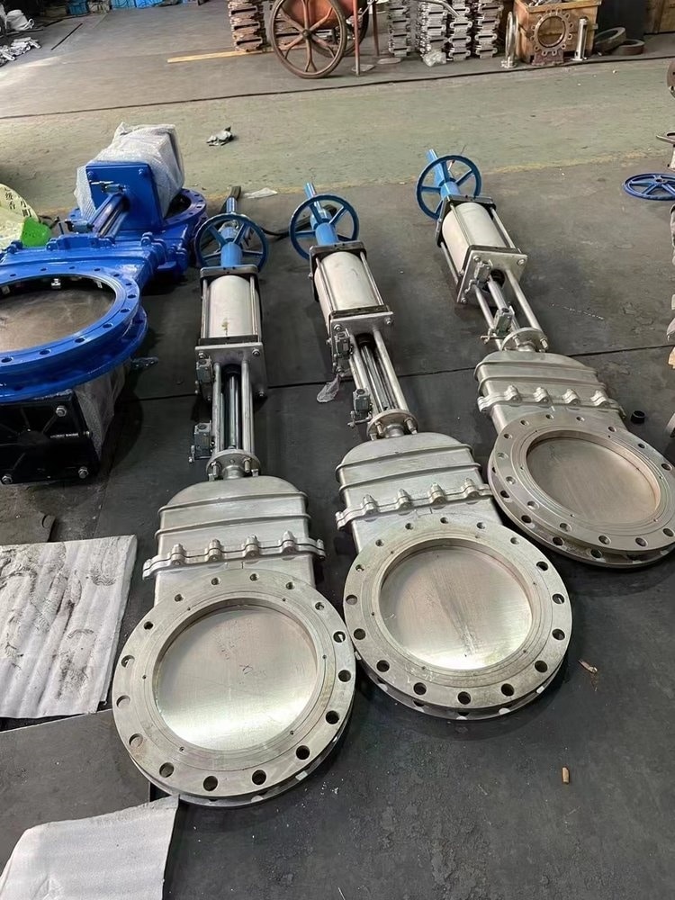 Pneumatic Actuated Knife Valve