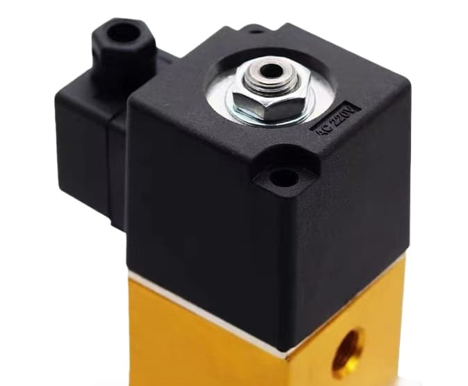 23JD 3 way bottle blowing solenoid valve