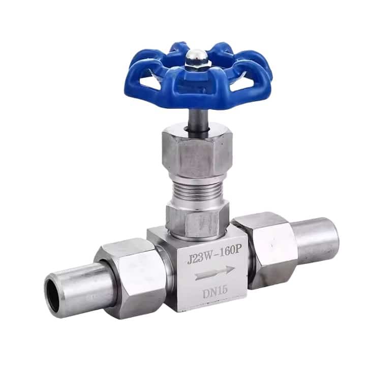 J23w-160p stainless steel needle valve