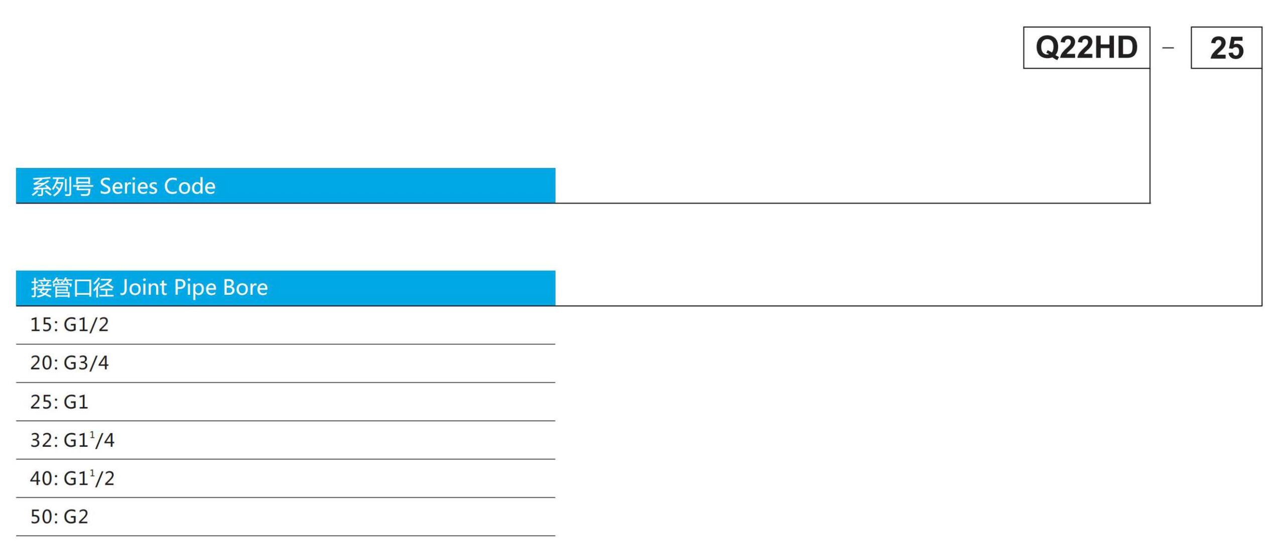 Q22HD AIR VALVE OPTIONS