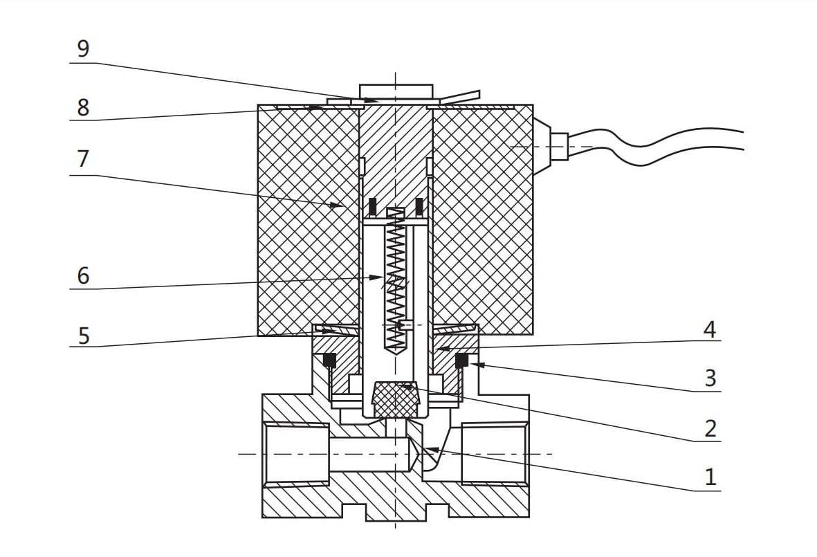 vx2120 solenoid valve parts
