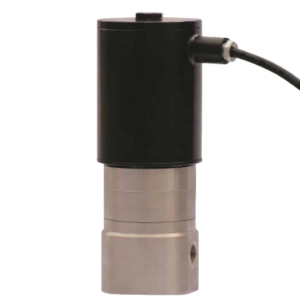 Ultra high pressure solenoid valve