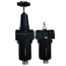 Large flow air treatment combination