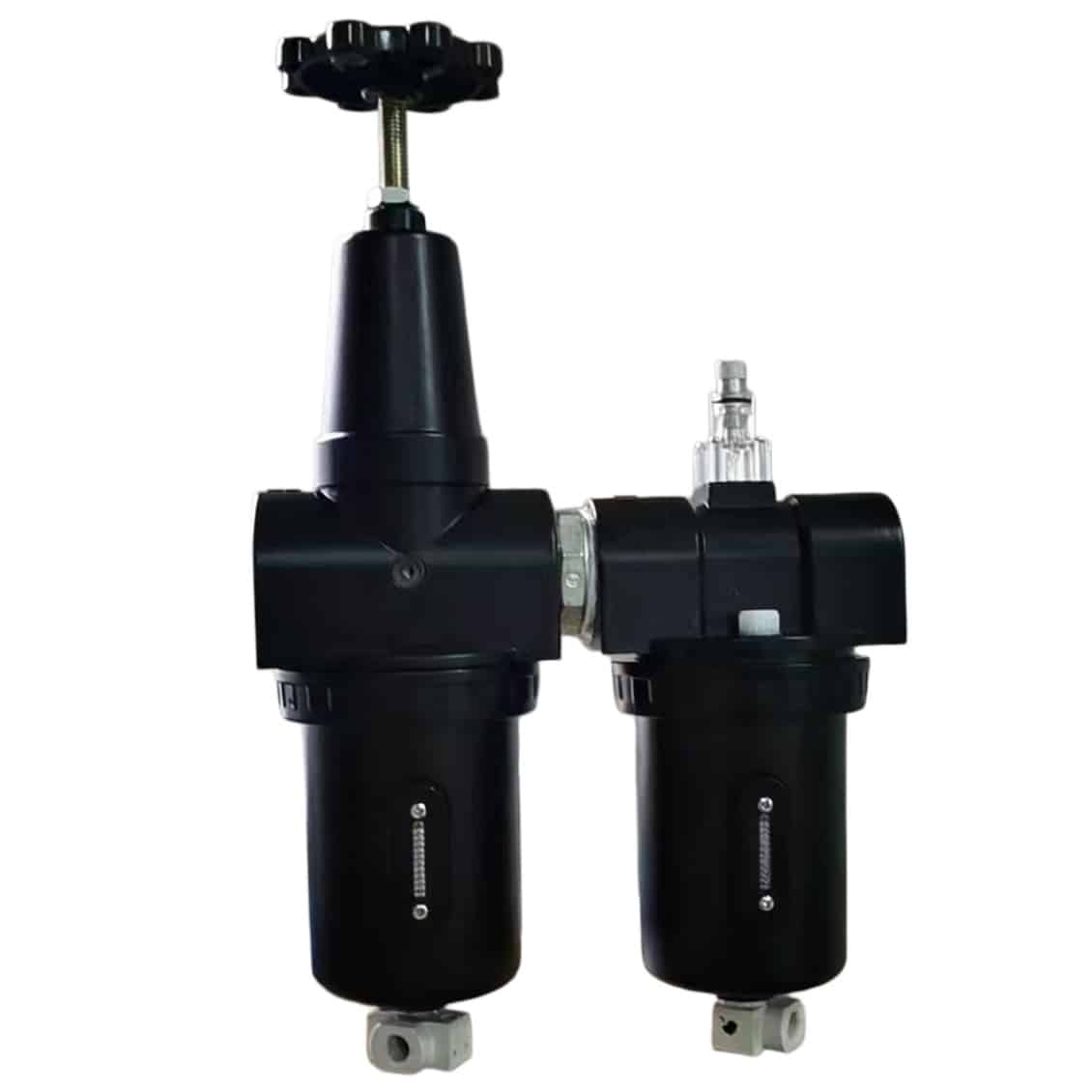 Large flow air treatment combination