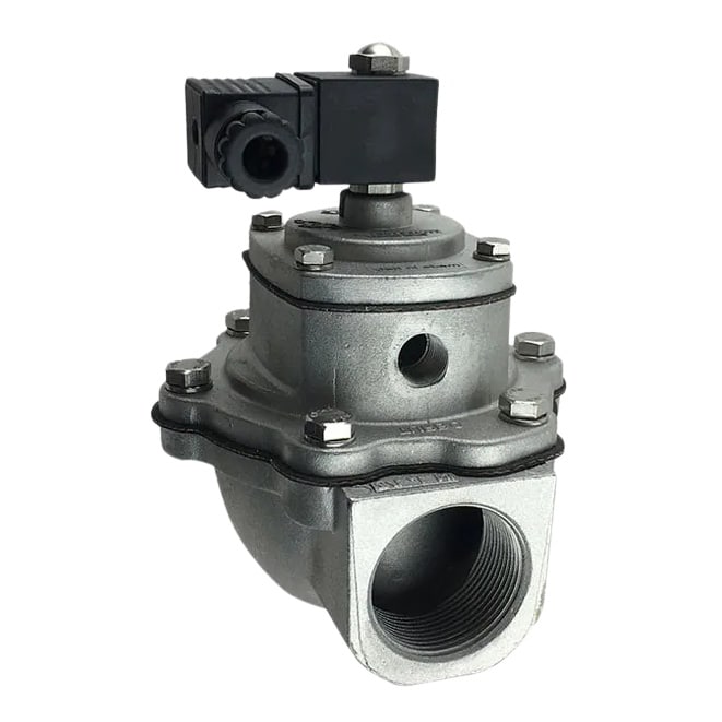 Turbo diaphragm pulse solenoid valve